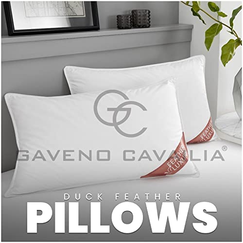 Imagen Duo de almohadas de plumas de pato calidad hotelera