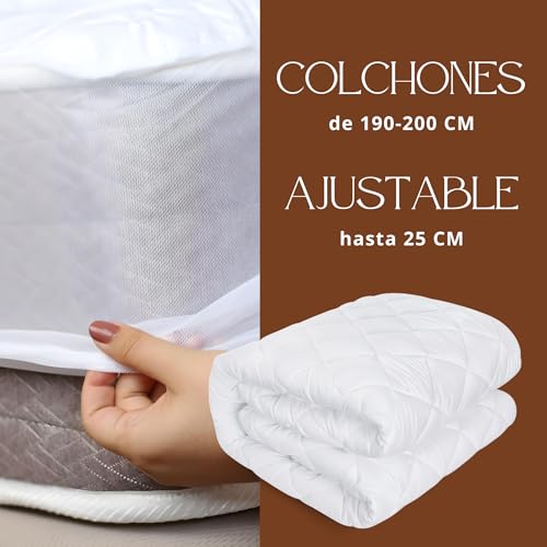 Imagen Protector de colchon castuworld calidad y confort garantizados