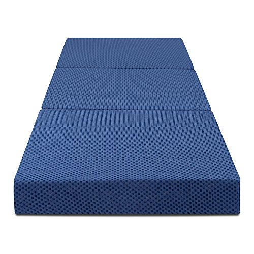 Imagen Colchon plegable viscoelastico olee sleep azul