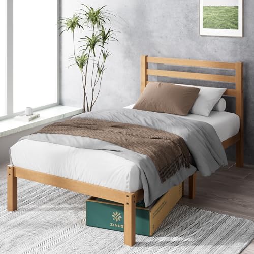 Imagen Cama zinus leah con almacenamiento - bambu marron