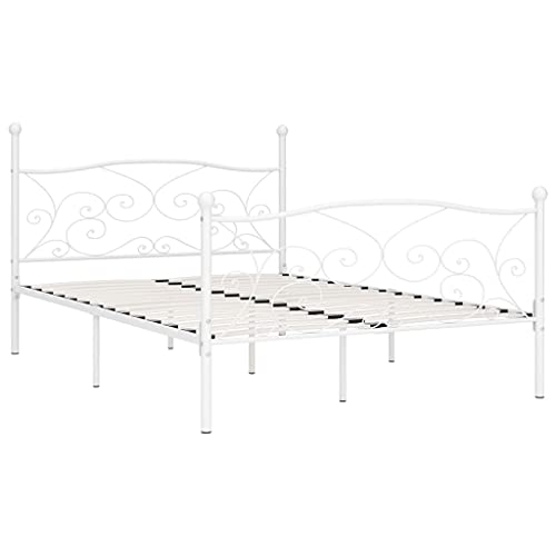 Imagen Cama tidyard base para colchon de metal y madera 120x200 cm