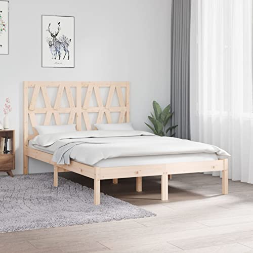 Imagen Base de cama moonairy de madera maciza 120x200 cm