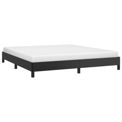 Imagen Base de cama tapizada en piel sintetica super king 180x200 cm