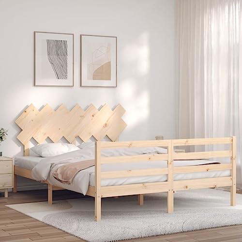 Imagen Renueva tu dormitorio con la elegante estructura de cama gecheer en marron