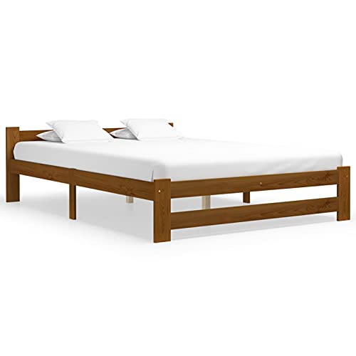 Imagen Cama de madera maciza de pino tidyard clasica moderna y duradera