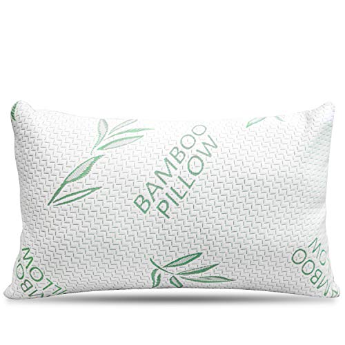 Imagen Set de almohadas de bambu viscoelasticas frescura y comodidad ajustable