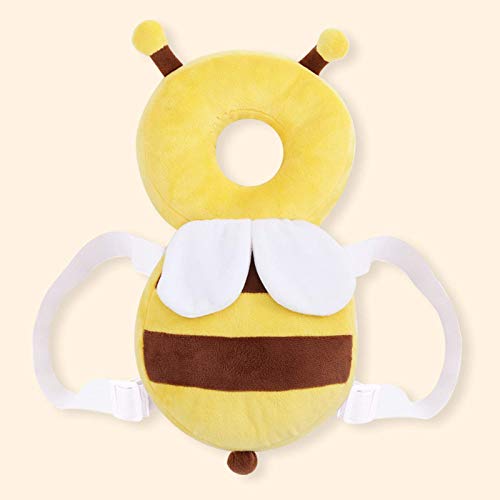 Imagen Almohada yiwoyi para bebe suave y protectora dulce descanso en amarillo