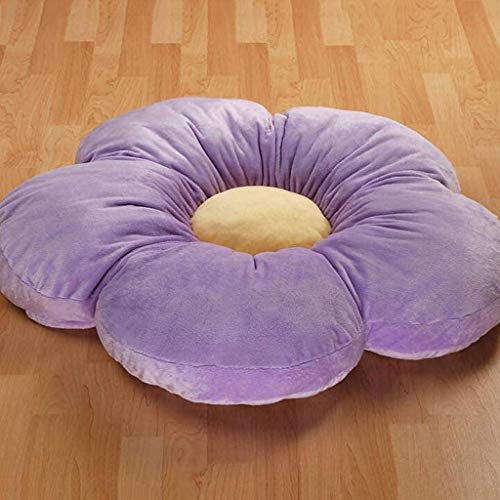 Imagen Almohada de piso de felpa flor para niños suave y comoda