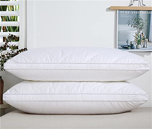 Imagen Almohadas de terciopelo blancas suavidad y soporte para un descanso excepcional