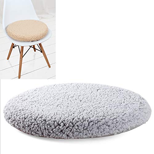 Imagen Cojin viscoelastico redondo para silla de comedor gris