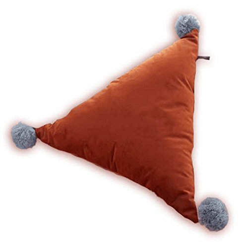 Imagen Almohada metyou triangular con pompones para tu comodidad total