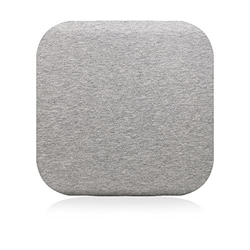 Imagen Cojin de espuma de memoria lavable para silla - gris claro