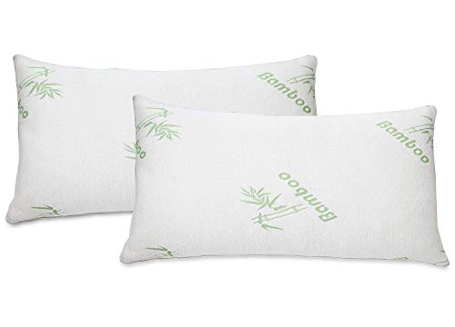 Imagen Almohadas de bambu triturado viscoelasticas calidad premium