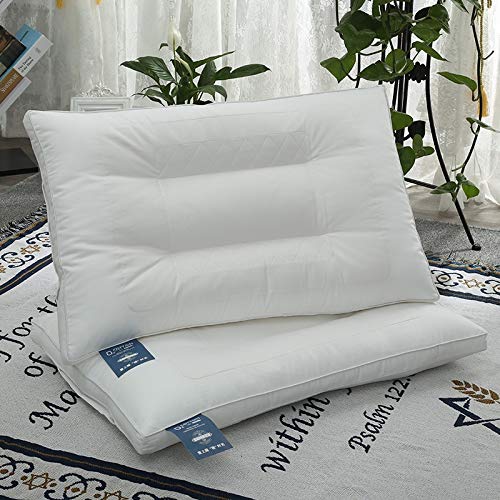 Imagen Almohada de fibra elastica memory foam tamaño pequeño 48x74 cm - blanco