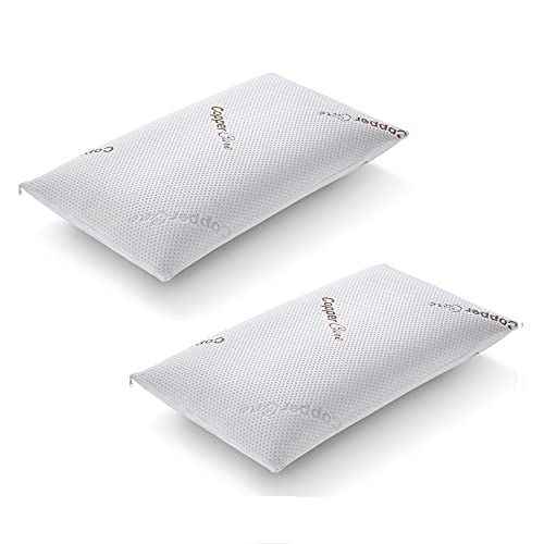 Imagen Set de almohadas nature bedding espuma viscoelastica antiacaros 2 unidades saponetta