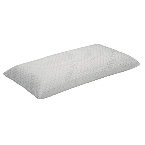 Imagen Almohada viscoelastica aloe vera de pikolin home firmeza media para dormir boca arriba