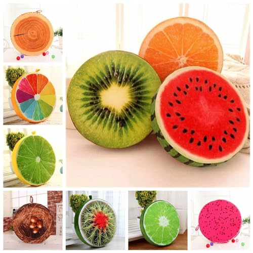 Imagen Almohadas frutales 3d diversion y comodidad para tu hogar